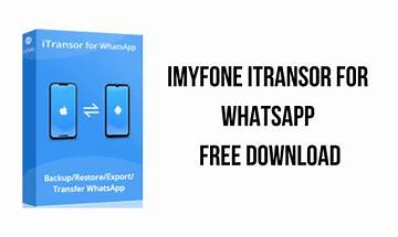 iMyfone iTransor for Whatsapp for Windows - Download it from Habererciyes for free